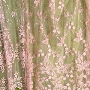 TENDE IN TULLE RICAMATO DESIGN HONLEU 11926