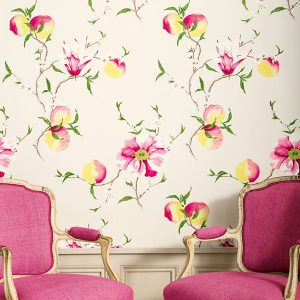 Tappezzeria in Carta disegno Floreale Design Guermantes