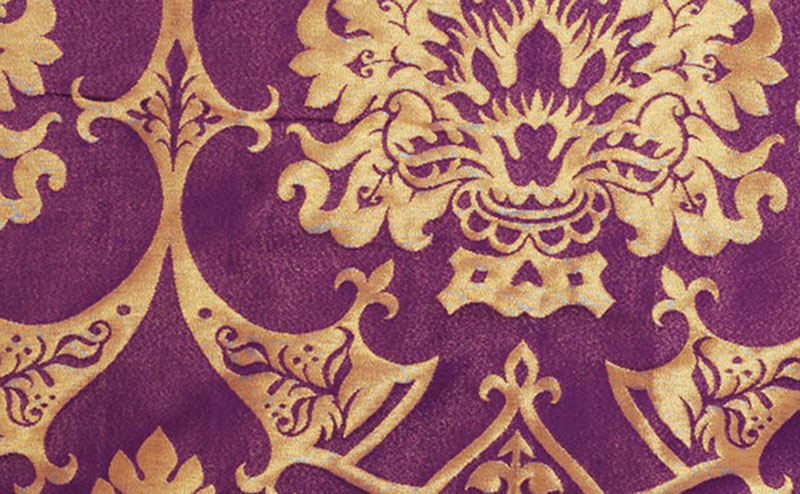 Gothic Royal Purple Gold